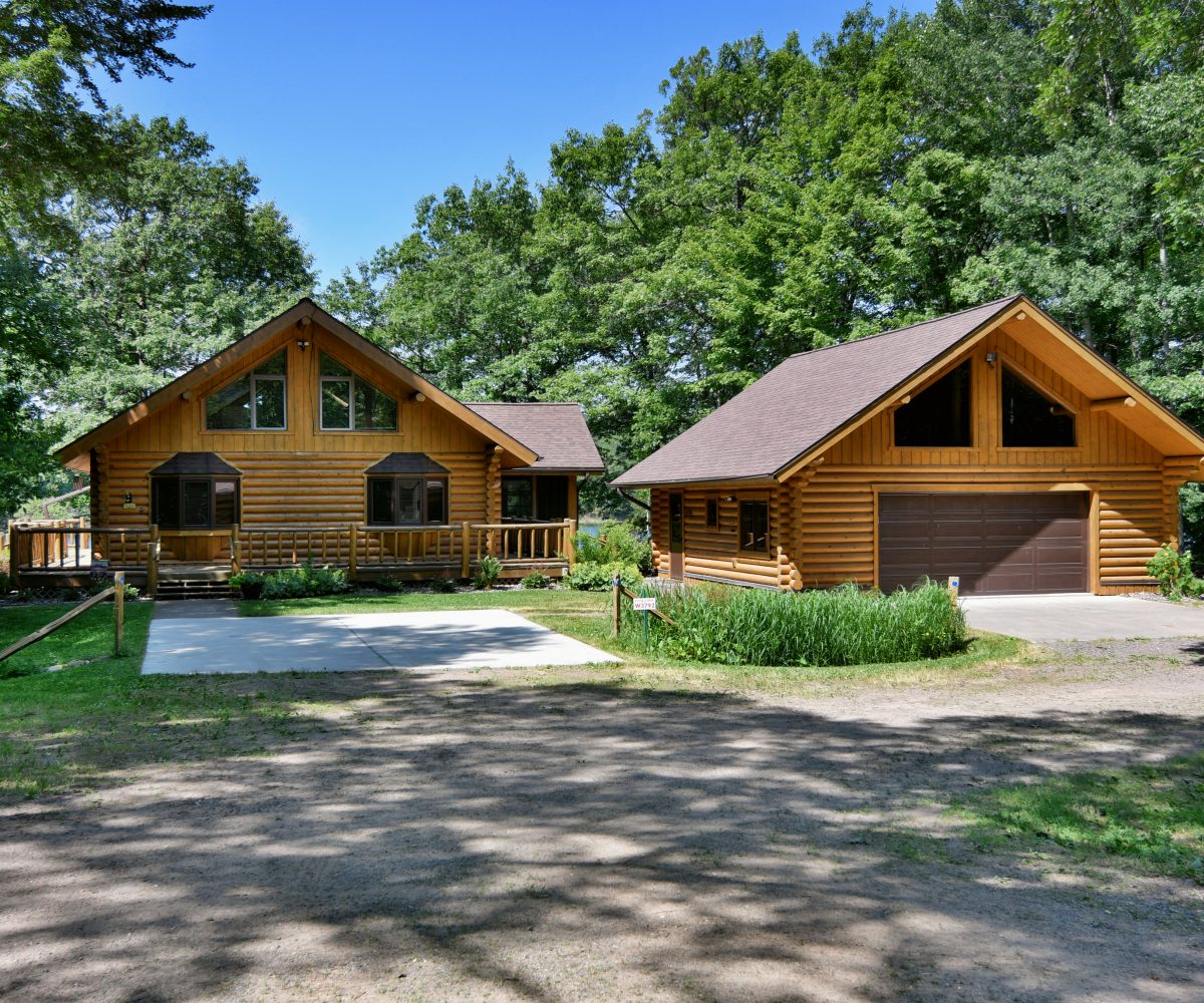 Sarona Wisconsin Lake Home for Sale