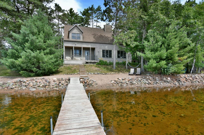 Stone Lake, Wisconsin Lake Home for Sale